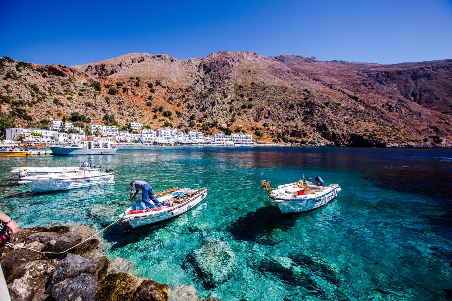 Bateaux à Loutro